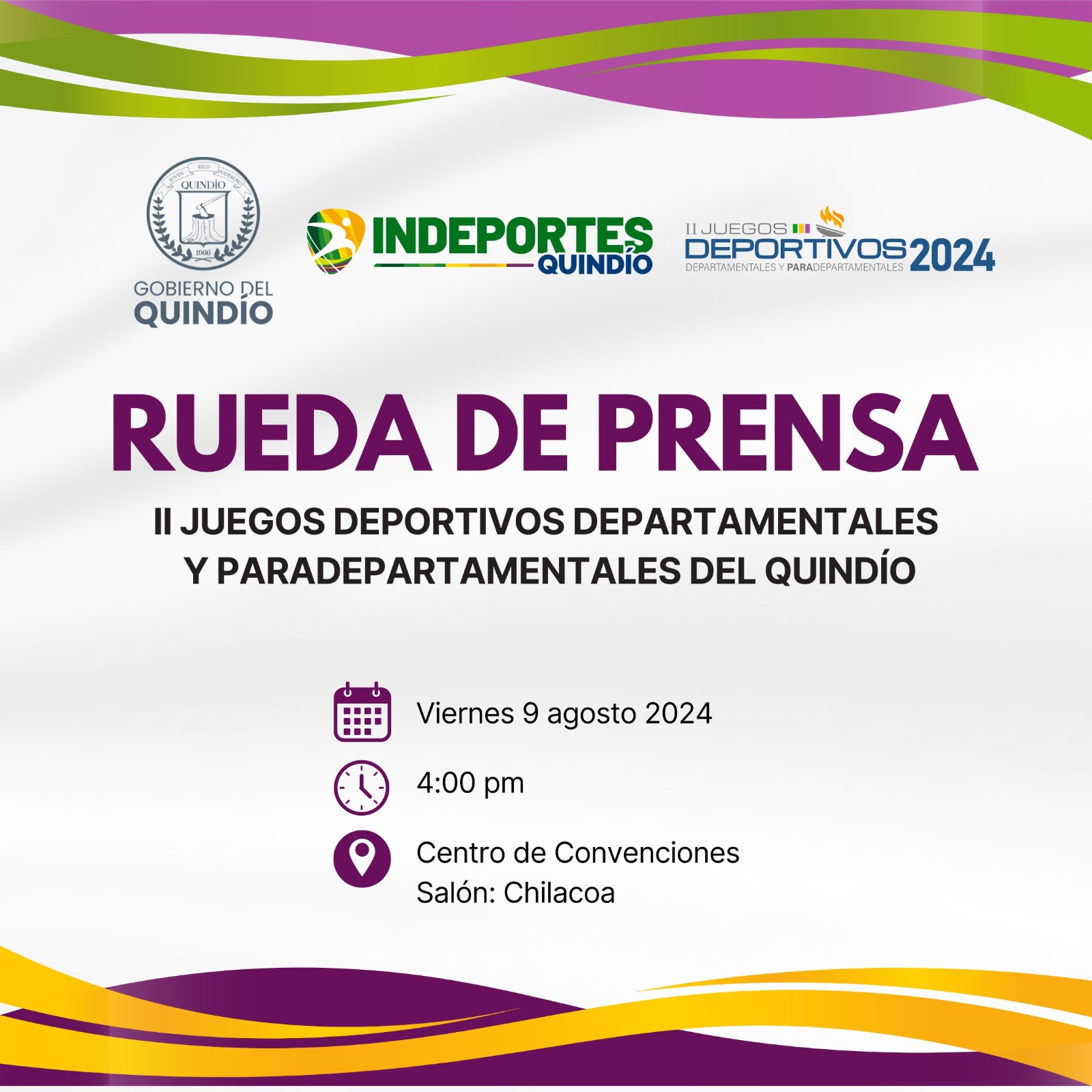 II JUEGOS DEPARTAMENTALES 2024.